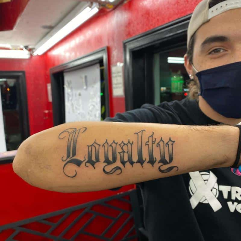 Forever Loyal Tattoo